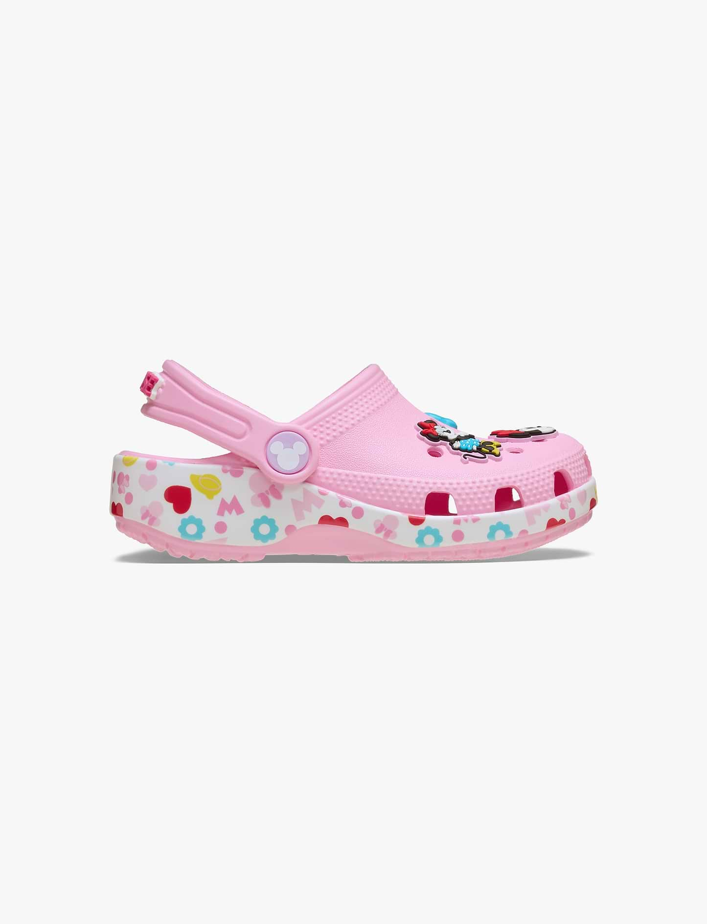 Crocs Mickey & Friends Minnie T - כפכפי קרוקס קלוג לבנות מיני מאוס וחברים בצבע ורוד מידות קטנות