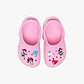 Crocs Mickey & Friends Minnie T - כפכפי קרוקס קלוג לבנות מיני מאוס וחברים בצבע ורוד מידות קטנות
