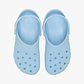 Crocs Classic Frosted Clog - כפכפי קלוג קרוקס בגימור שקוף-מט בצבע כחול-סגלגל