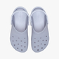 Crocs Classic Frosted Clog - כפכפי קלוג קרוקס בגימור שקוף-מט בצבע סגלגל ירח