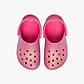 Crocs Classic Iridescent Glitter Clog T - כפכפי קרוקס קלוג גליטר לבנות בצבע ורוד נצנצים מידות קטנות