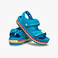 Crocs Crocband Cruiser Ric Rac -  סנדלי קרוקס קרוקבנד לילדים בצבע מרינה כחול