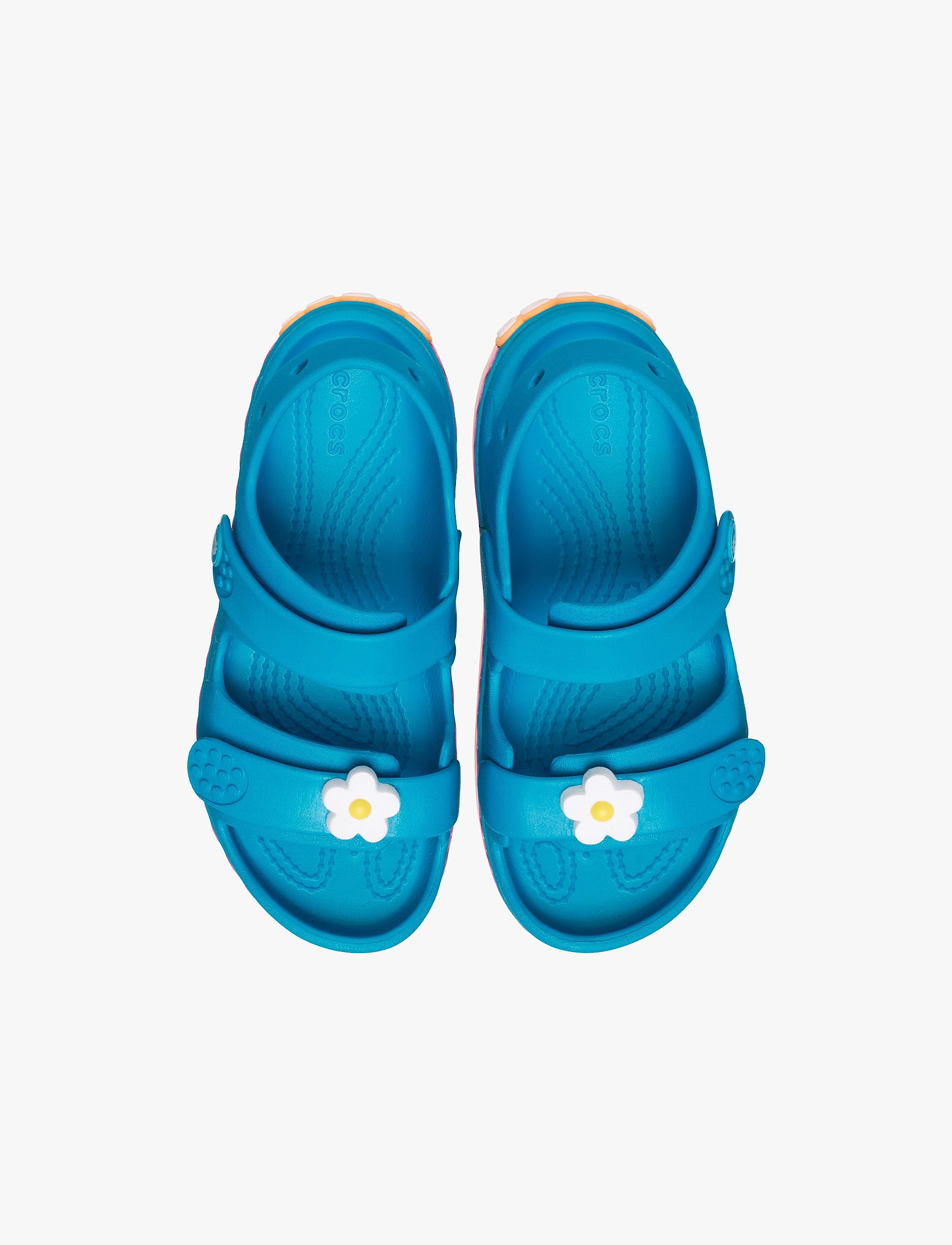 Crocs Crocband Cruiser Ric Rac -  סנדלי קרוקס קרוקבנד לילדים בצבע מרינה כחול