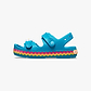 Crocs Crocband Cruiser Ric Rac -  סנדלי קרוקס קרוקבנד לילדים בצבע מרינה כחול