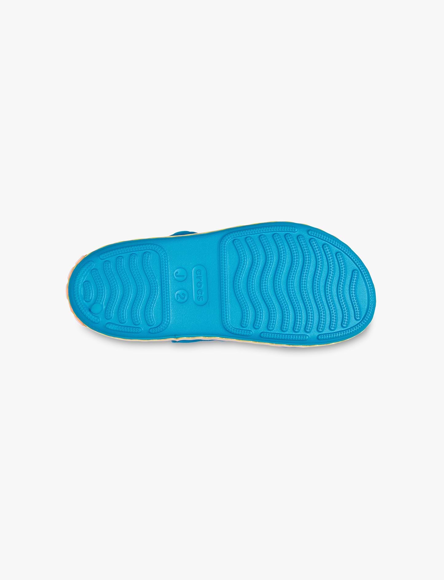 Crocs Crocband Cruiser Ric Rac - סנדלי קרוקס קרוקבנד לילדים בצבע מרינה כחול