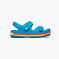 Crocs Crocband Cruiser Ric Rac T -  סנדלי קרוקס לילדים בצבע כחול סוליה צבעונית