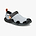 Crocs Swiftwater Mesh Deck Sandal -  סנדלי קרוקס סוויפווטר לגברים בצבע מיראז' אפור/שחור