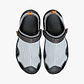 Crocs Swiftwater Mesh Deck Sandal -  סנדלי קרוקס סוויפווטר לגברים בצבע מיראז' אפור/שחור