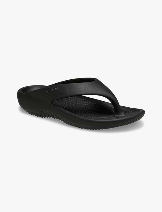 Crocs Mellow Recovery - כפכפי אצבע קרוקס לנשים בצבע שחור
