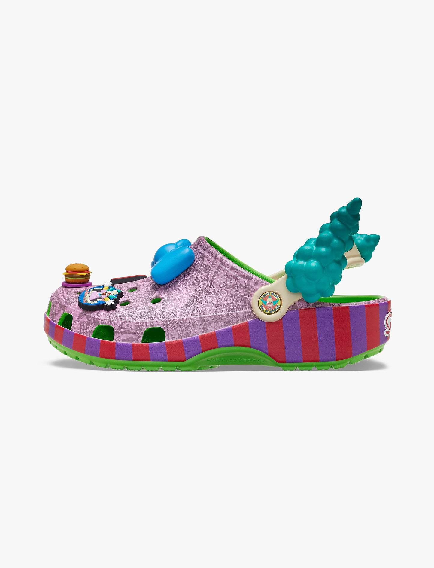 Crocs The Simpsons Krusty The Clown Classic Clog - כפכפי קרוקס קרסטי הליצן מסדרת משפחת סימפסון