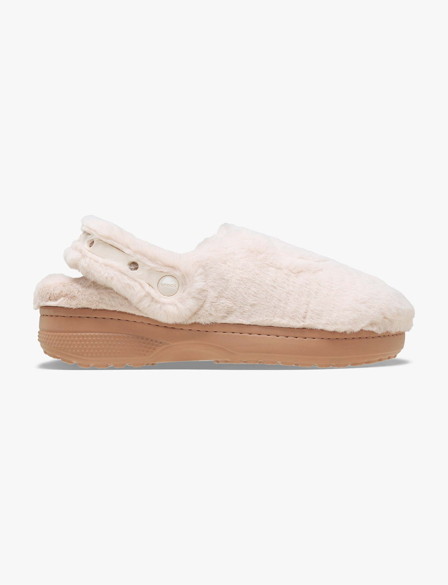 Crocs Classic Unfurgettable Clog - כפכפי קרוקס פרוותיים לנשים בצבע קוורץ