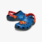 Crocs Superman Classic Clog K - כפכפי קלוג קרוקס סופרמן לילדים בצבע כחול/אדום