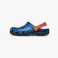 Crocs Superman Classic Clog K - כפכפי קלוג קרוקס סופרמן לילדים בצבע כחול/אדום
