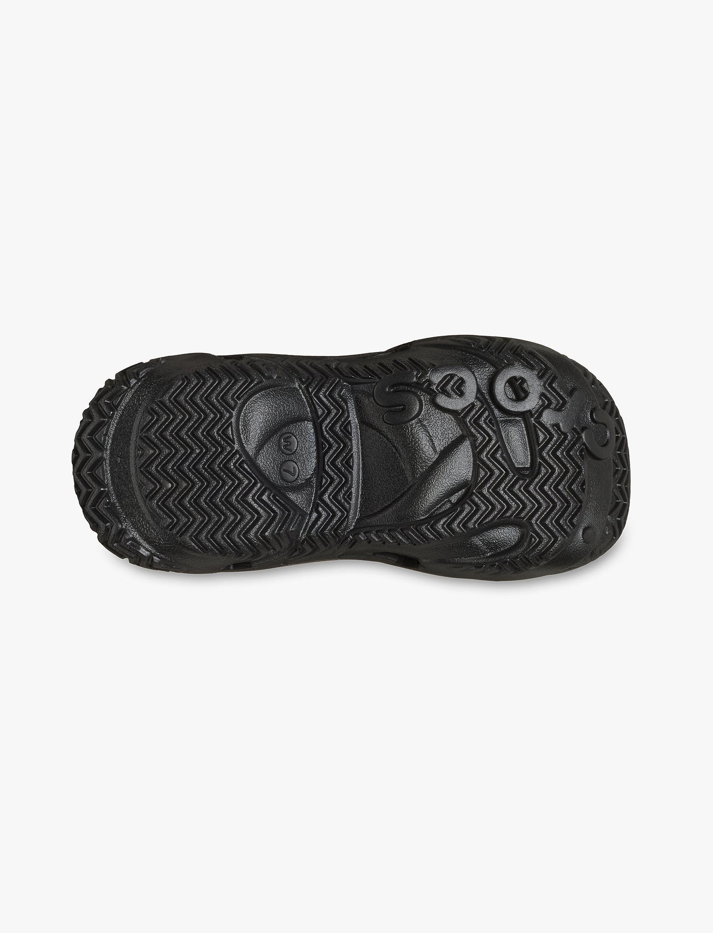 Crocs Caged Clog - כפכפי קרוקס פלטפורמה לנשים בצבע שחור