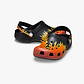 Crocs Classic Flames T -  כפכפי קרוקס לילדים בצבע שחור/כתום מידות קטנות