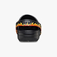 Crocs Classic Flames T -  כפכפי קרוקס לילדים בצבע שחור/כתום מידות קטנות