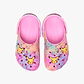 Crocs Pokemon Pikachu Pink Classic Clog K - כפכפי קרוקס פוקימון פיקאצ'ו לבנות בצבע ורוד