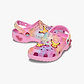 Crocs Pokemon Pikachu Pink Classic Clog K - כפכפי קרוקס פוקימון פיקאצ'ו לבנות בצבע ורוד