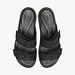 Crocs Brooklyn Cork Buckle - כפכפי פלטפורמה קרוקס ברוקלין לנשים בצבע שחור
