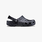 Crocs Classic Tire Print Clog K - כפכפי קלוג קרוקס לילדים בצבע אפור/שחור