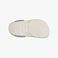 Crocs Classic Butterfly Graphic Clog T-  כפכפי קלוג קרוקס לילדים בצבע לבן גיר בהדפס פרפרים צבעוניים מידות קטנות