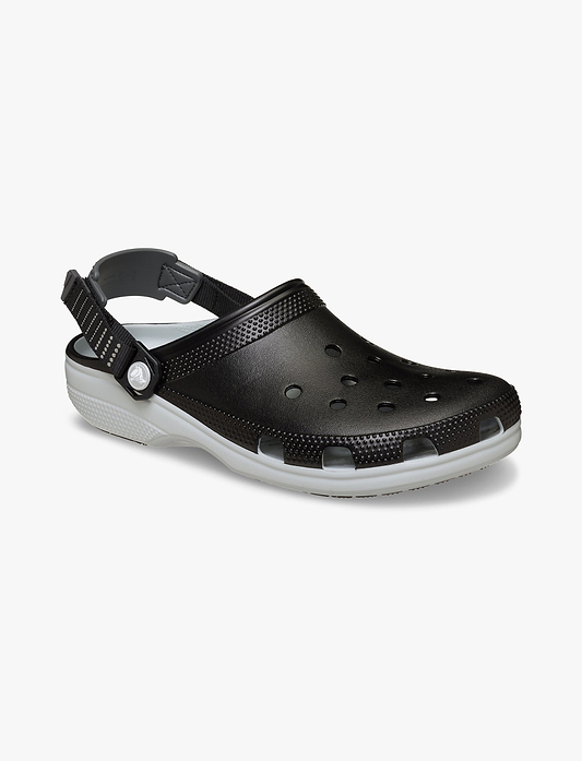 Crocs Classic Turbo Clog -  כפכפי קלוג קרוקס טורבו בצבע שחור/אפור