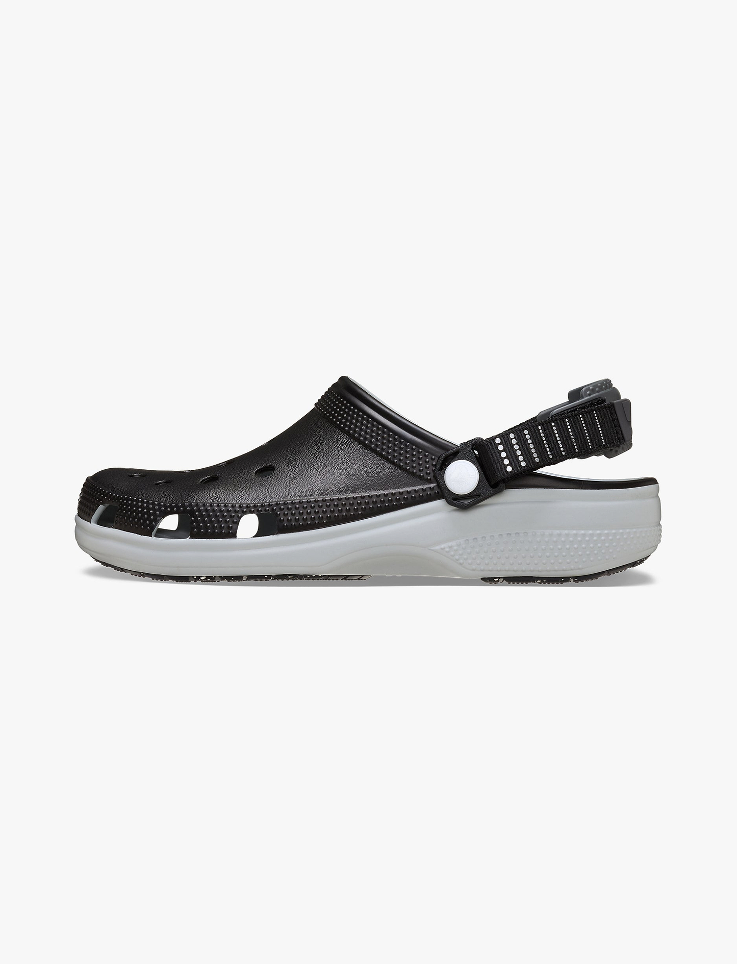 Crocs Classic Turbo Clog - כפכפי קלוג קרוקס טורבו בצבע שחור/אפור