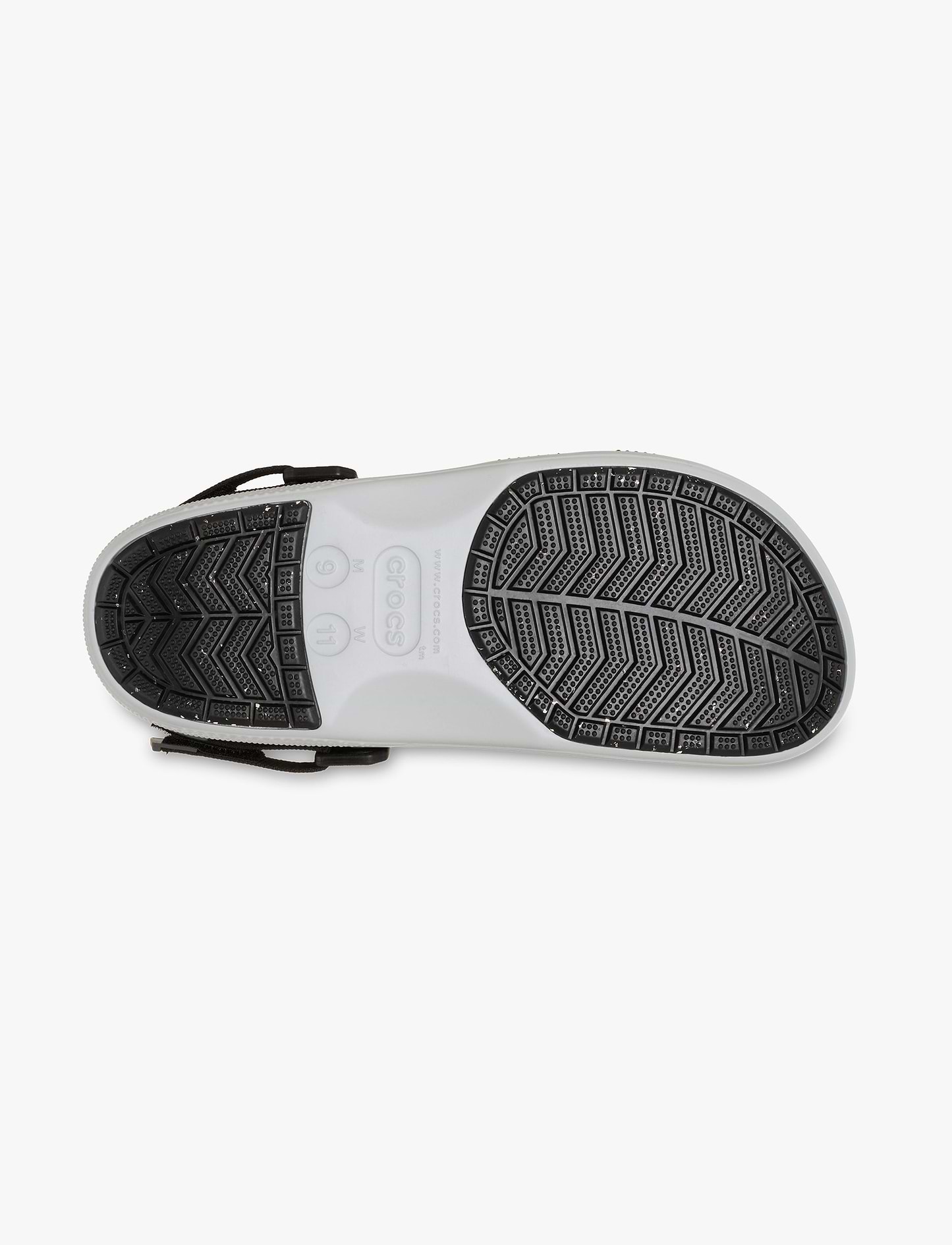 Crocs Classic Turbo Clog - כפכפי קלוג קרוקס טורבו בצבע שחור/אפור