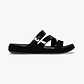 Crocs Getaway Patent Strappy -  כפכפי קרוקס לנשים בצבע שחור