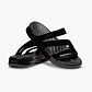 Crocs Getaway Patent Strappy -  כפכפי קרוקס לנשים בצבע שחור