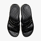 Crocs Getaway Patent Strappy -  כפכפי קרוקס לנשים בצבע שחור