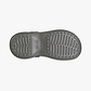 Crocs Classic Stacked Clog - כפכפי פלטפורמה קרוקס לנשים בצבע שחור/ירוק זית