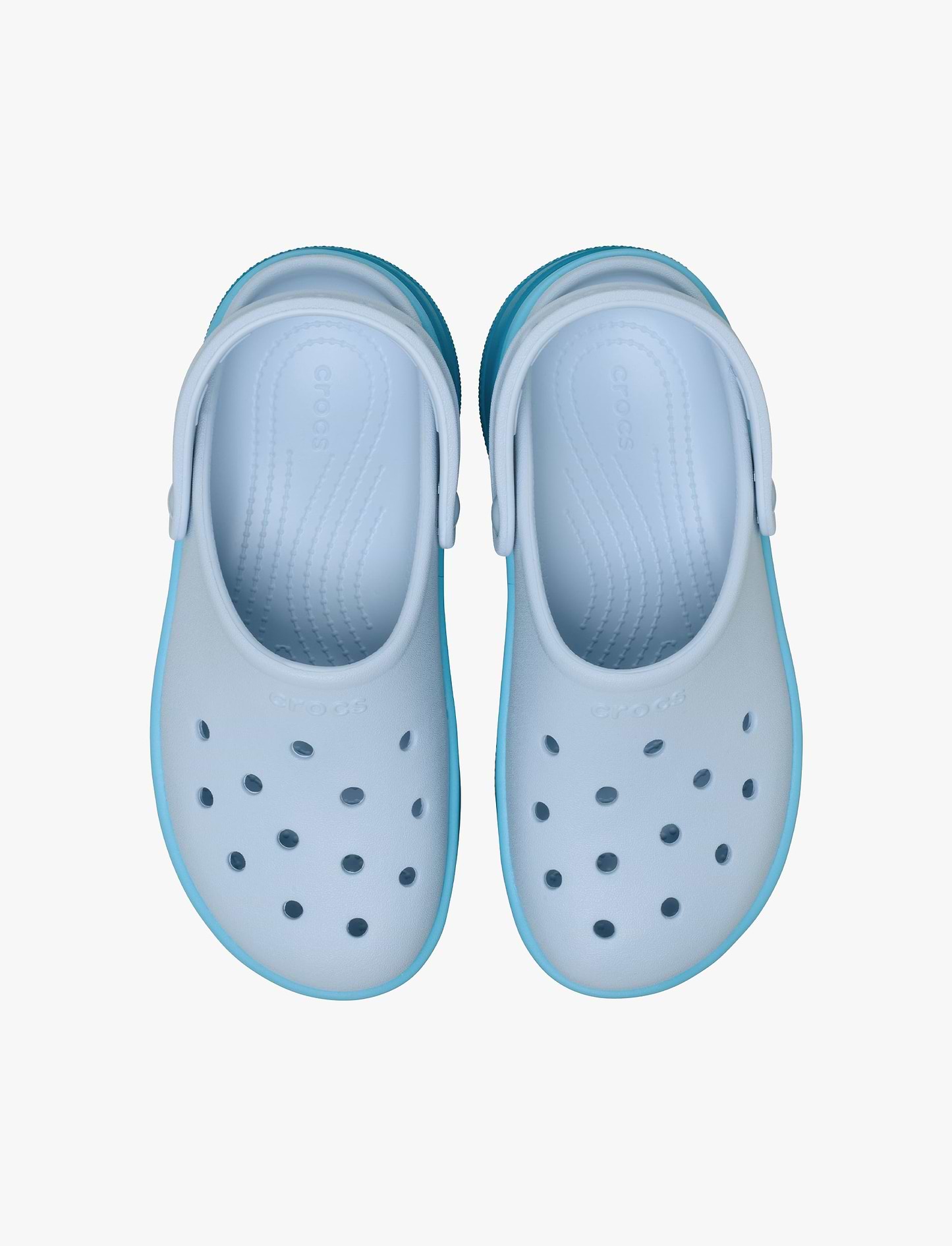 Crocs Classic Stacked Clog - כפכפי פלטפורמה קרוקס לנשים בצבע מרינה כחול