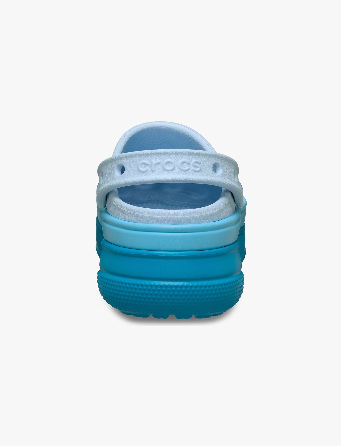 Crocs Classic Stacked Clog - כפכפי פלטפורמה קרוקס לנשים בצבע מרינה כחול