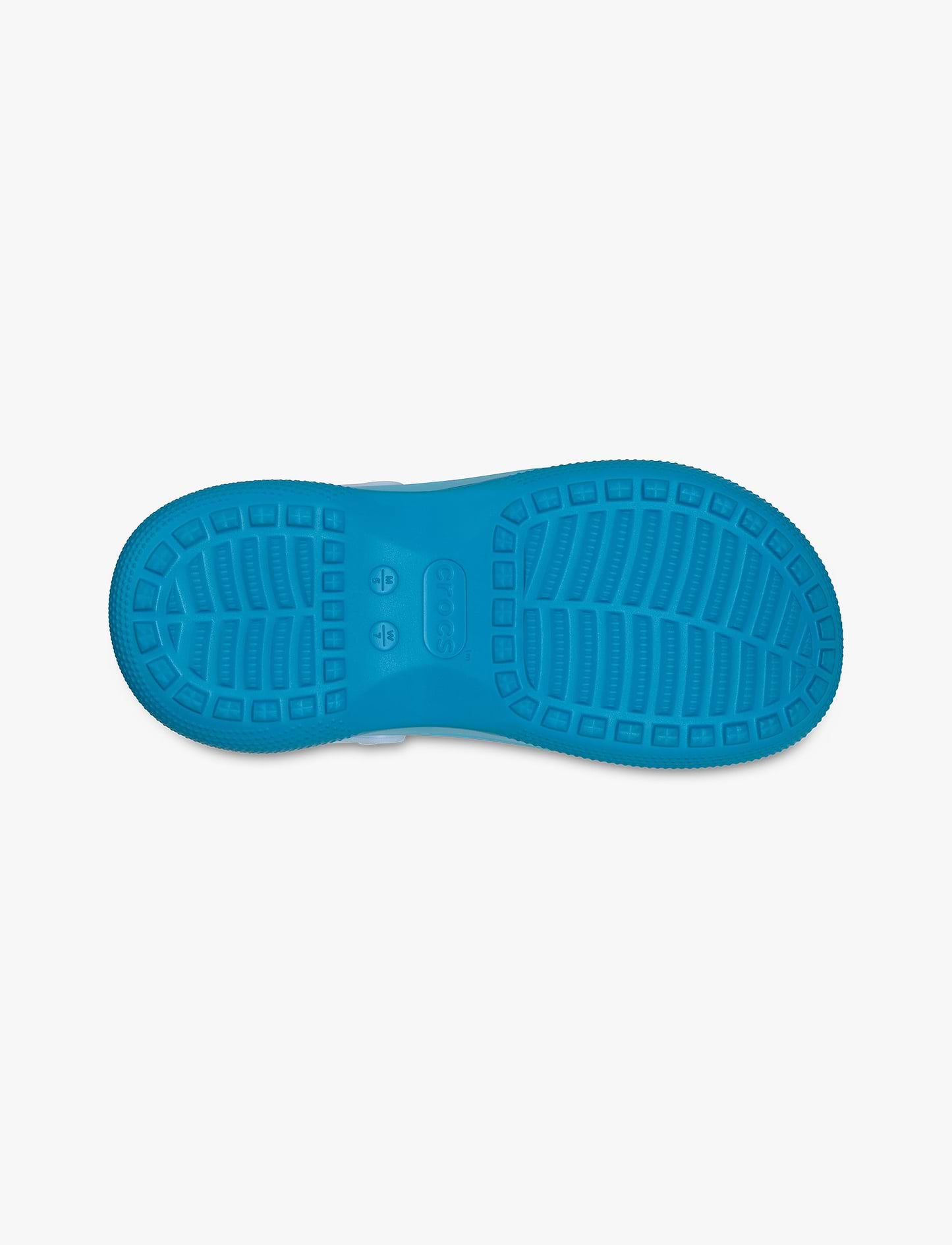 Crocs Classic Stacked Clog - כפכפי פלטפורמה קרוקס לנשים בצבע מרינה כחול