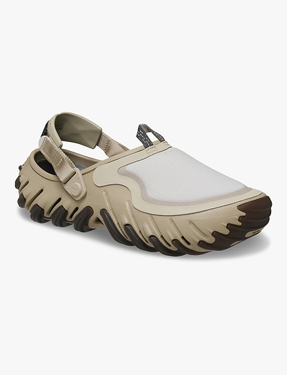 Crocs Echo RO Ripstop Clog - כפכפי קרוקס אקו רו ריפסטופ בצבע קרם