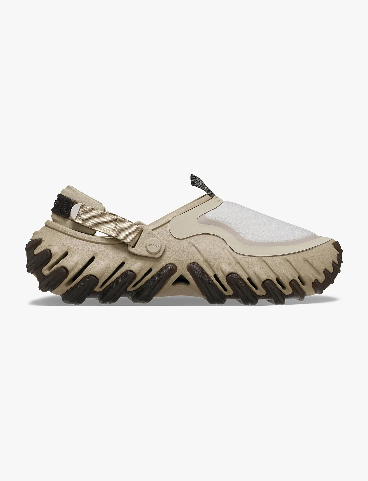 Crocs Echo RO Ripstop Clog - כפכפי קרוקס אקו רו ריפסטופ בצבע קרם
