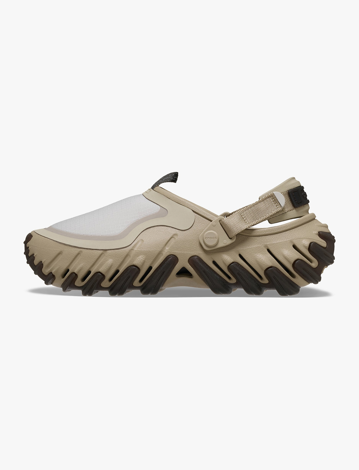 Crocs Echo RO Ripstop Clog - כפכפי קרוקס אקו רו ריפסטופ בצבע קרם