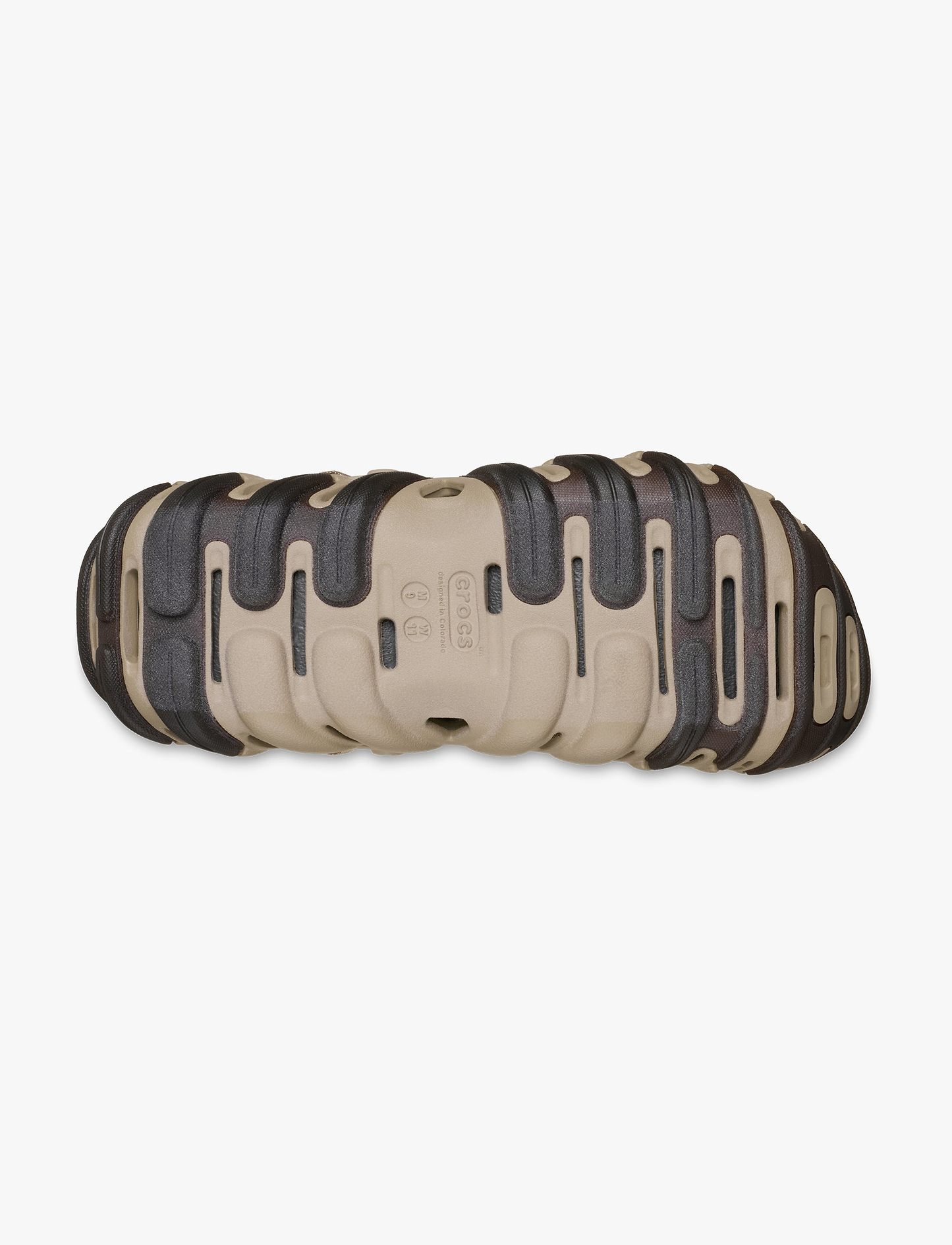 Crocs Echo RO Ripstop Clog - כפכפי קרוקס אקו רו ריפסטופ בצבע קרם