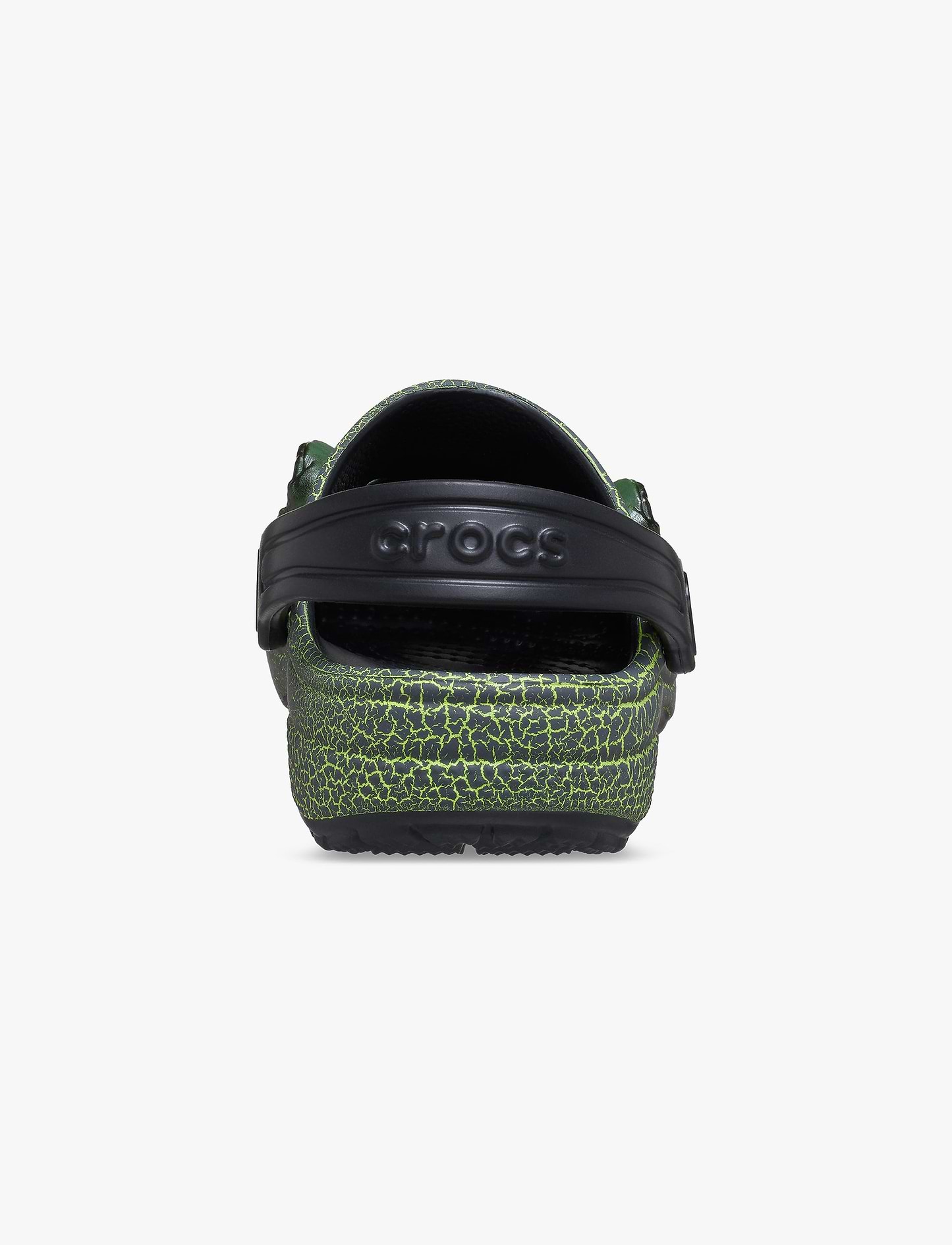 Crocs Classic I AM Scary Dino Clog T - כפכפי קרוקס קלוג דינו בצבע ירוק/שחור