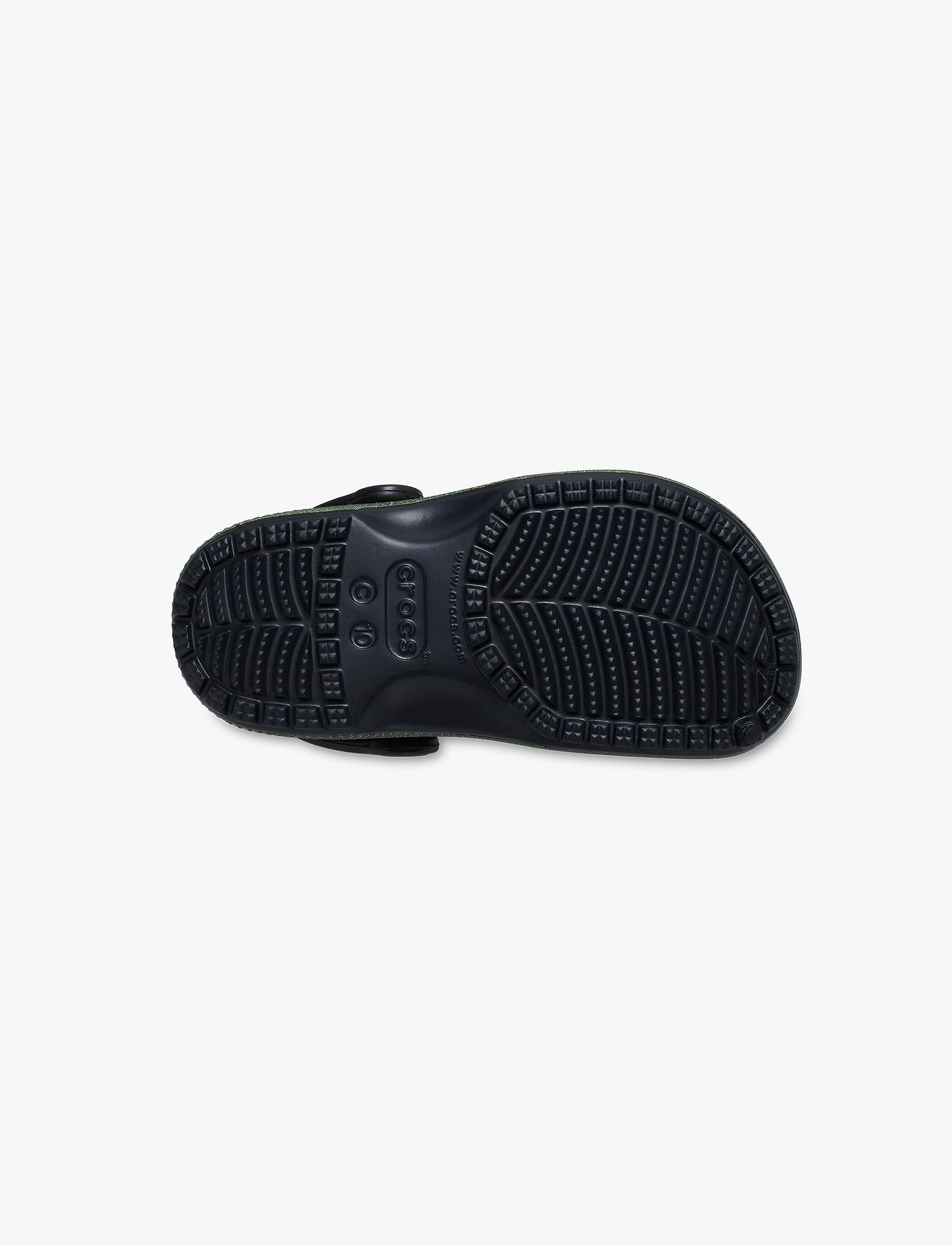 Crocs Classic I AM Scary Dino Clog T - כפכפי קרוקס קלוג דינו בצבע ירוק/שחור