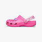 Crocs Barbie Classic Clog K -  כפכפי קרוקס קלוג ברבי לבנות בצבע ורוד