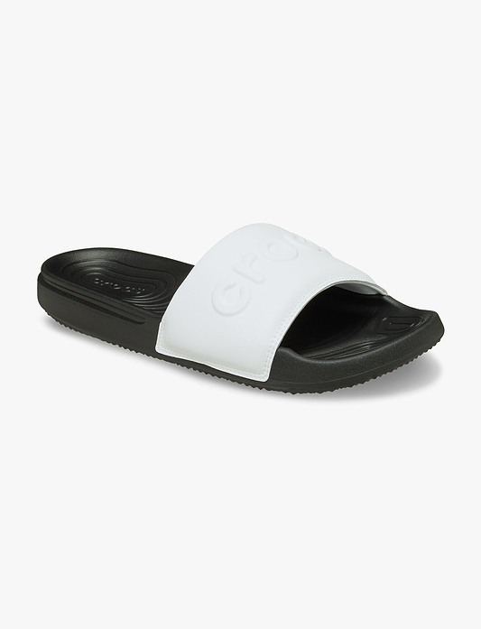 Crocs All Day Slide M - כפכפי סלייד קרוקס לגברים בצבע שחור/לבן