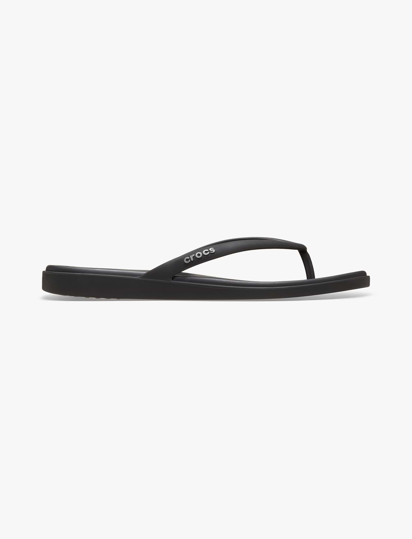 Crocs Miami Flip - כפכפי אצבע קרוקס מיאמי לנשים בצבע שחור