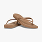 Crocs Miami Flip -  כפכפי אצבע קרוקס מיאמי לנשים בצבע חום שוקולד