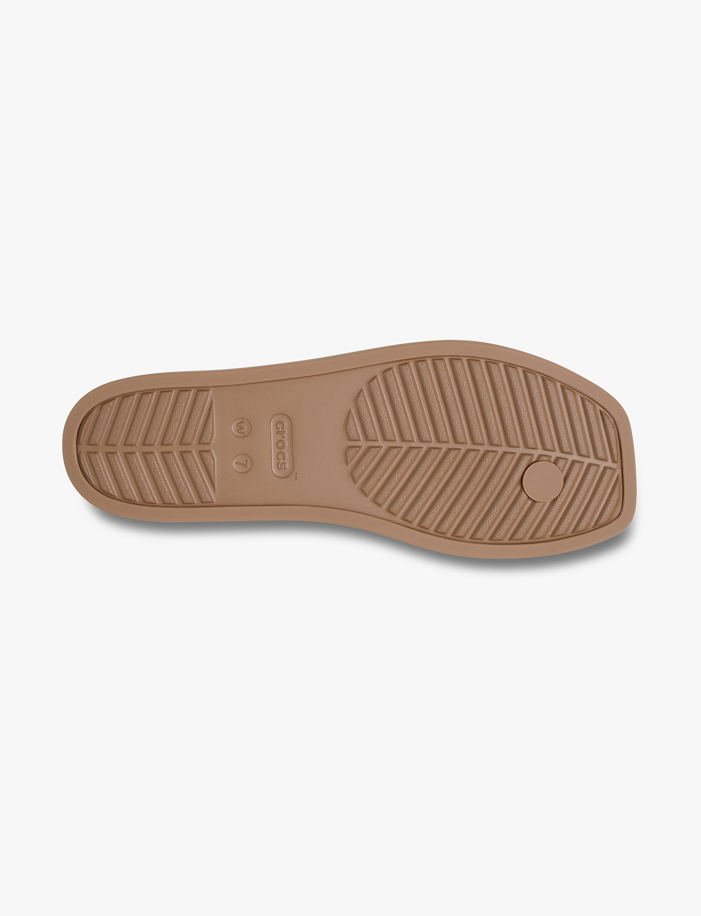 Crocs Miami Flip - כפכפי אצבע קרוקס מיאמי לנשים בצבע חום שוקולד