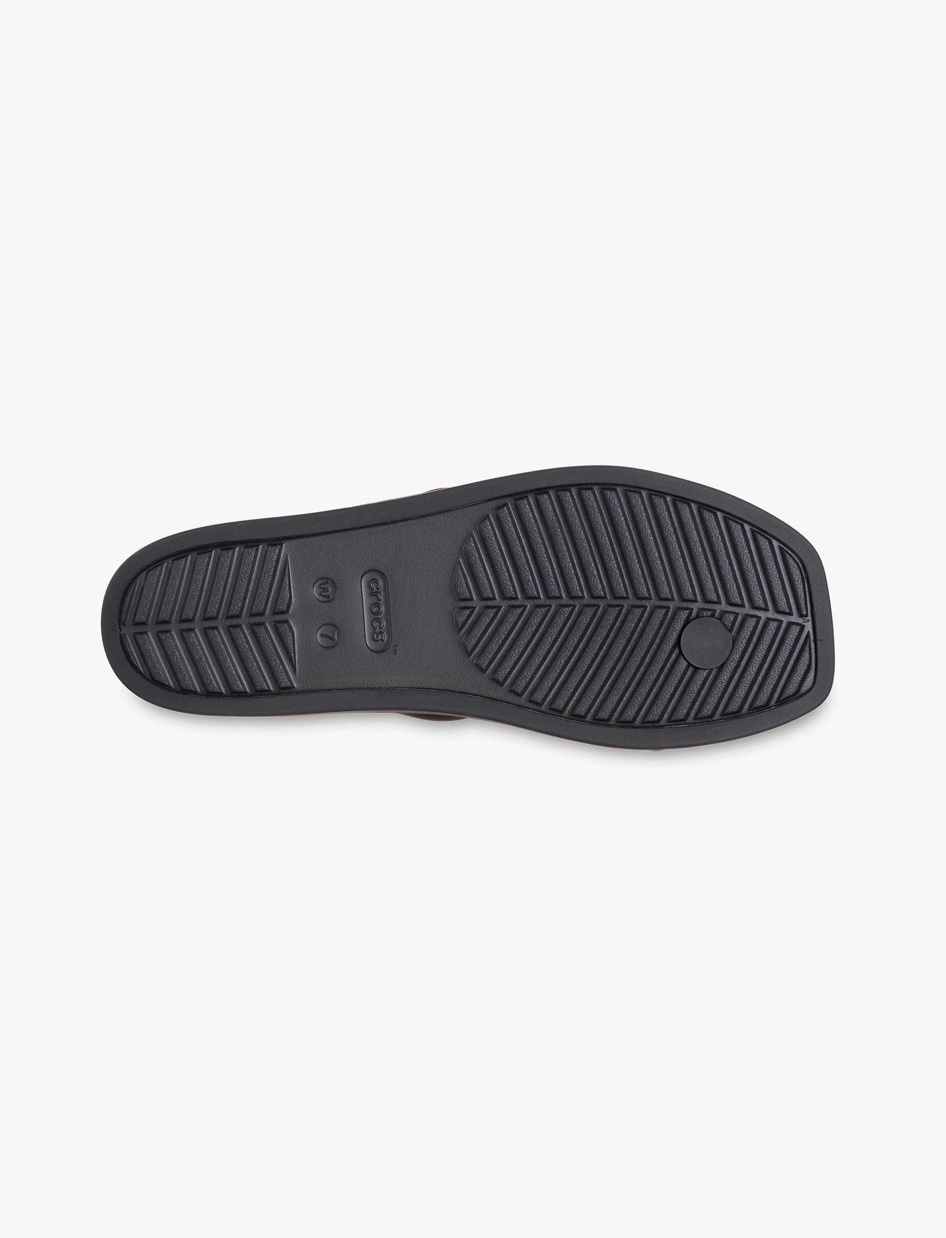 Crocs Miami Studded Toe Loop Sandal - כפכפי קרוקס מיאמי לנשים בצבע שחור