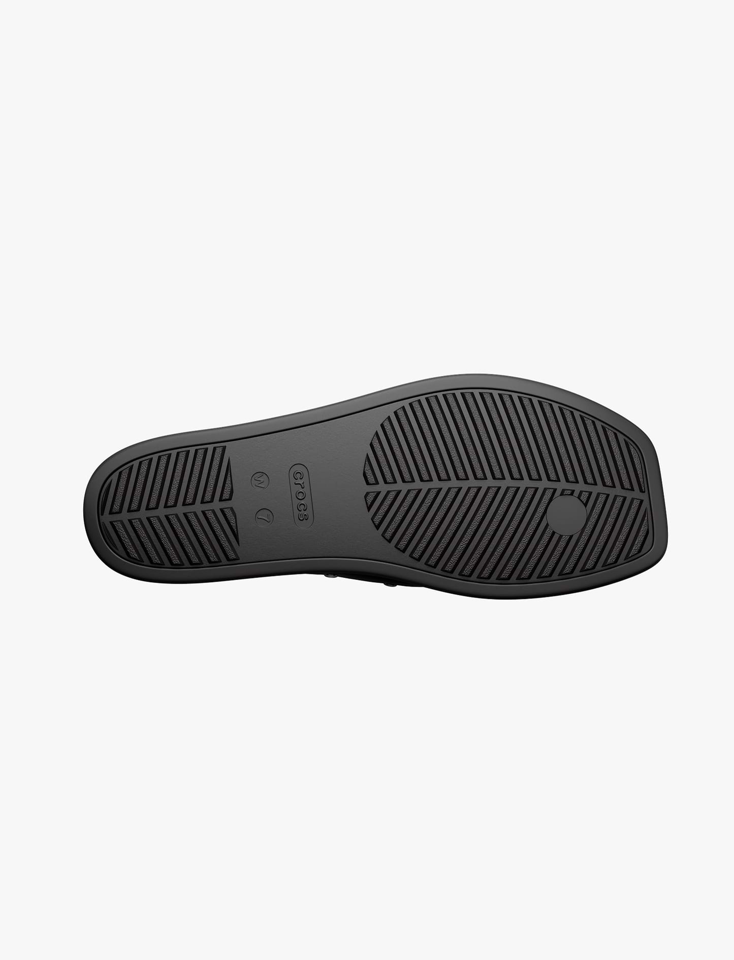 Crocs Miami Studded Flip - כפכפי אצבע קרוקס מיאמי בצבע שחור