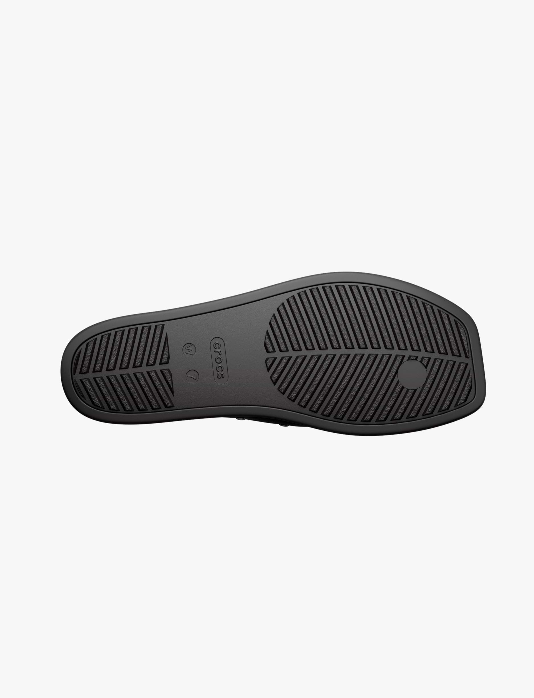 Crocs Miami Studded Flip - כפכפי אצבע קרוקס מיאמי בצבע שחור