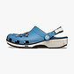 Crocs Fantastic 4 Classic Clog - כפכפי קרוקס קלוג ארבעת המופלאים בצבע תכלת/לבן